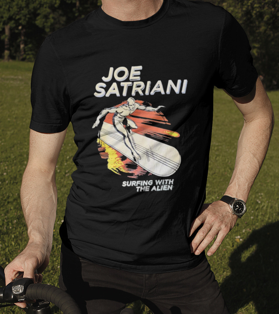 Joe Satriani Surfing With The Alien Cover Art T-Shirt