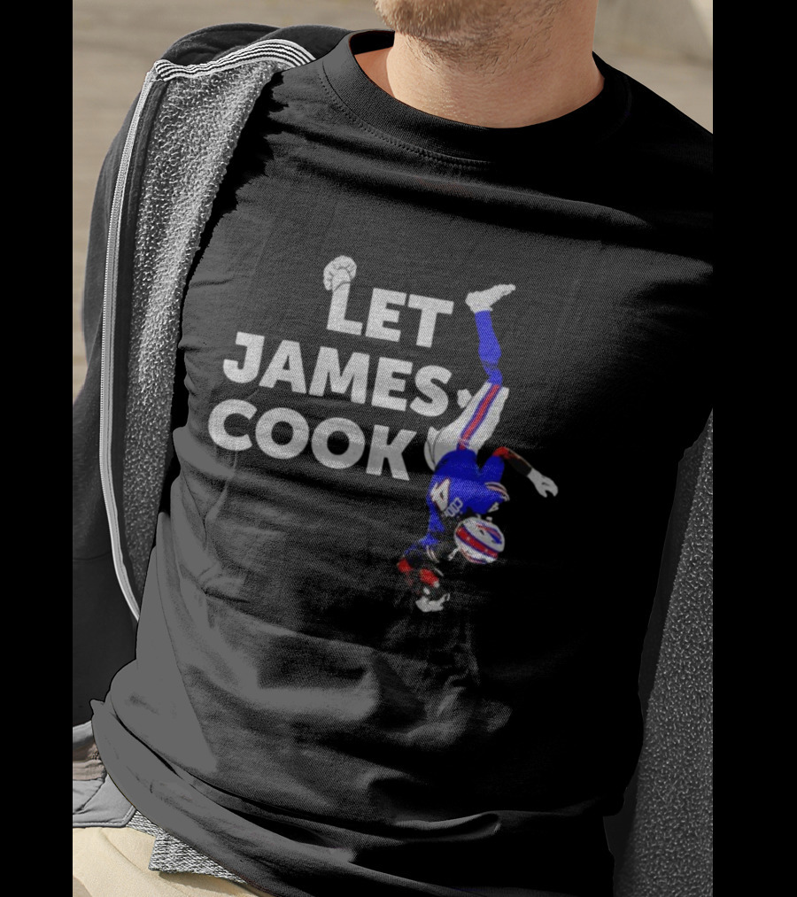 Let James Cook Football Buffalo Bills NFL Mafia Fan T-Shirt