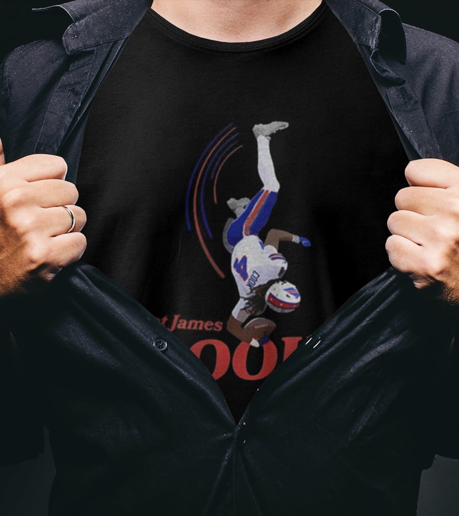 Let James Cook Buffalo Bills Touchdown NFL 2025 Bills Mafia T-Shirt