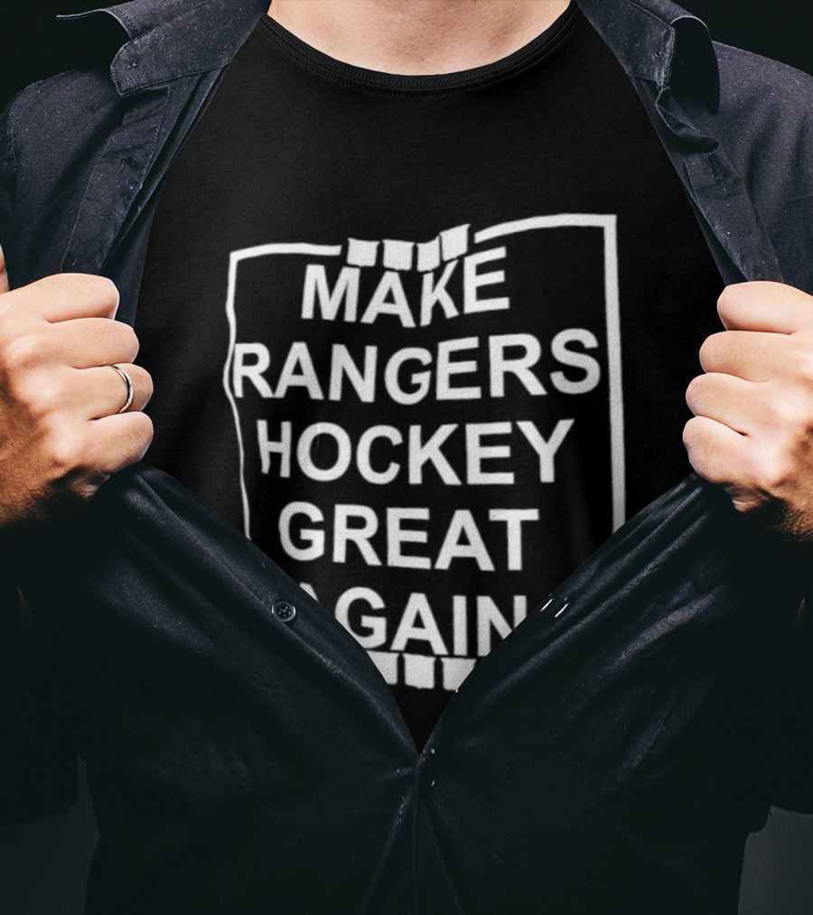 Make Rangers Hockey Great Again NHL Fan Slogan T-Shirt