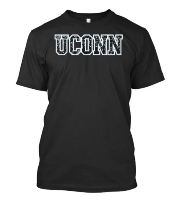 UConn Nyad Bonnie Stoll Distressed College Sports Style T-Shirt