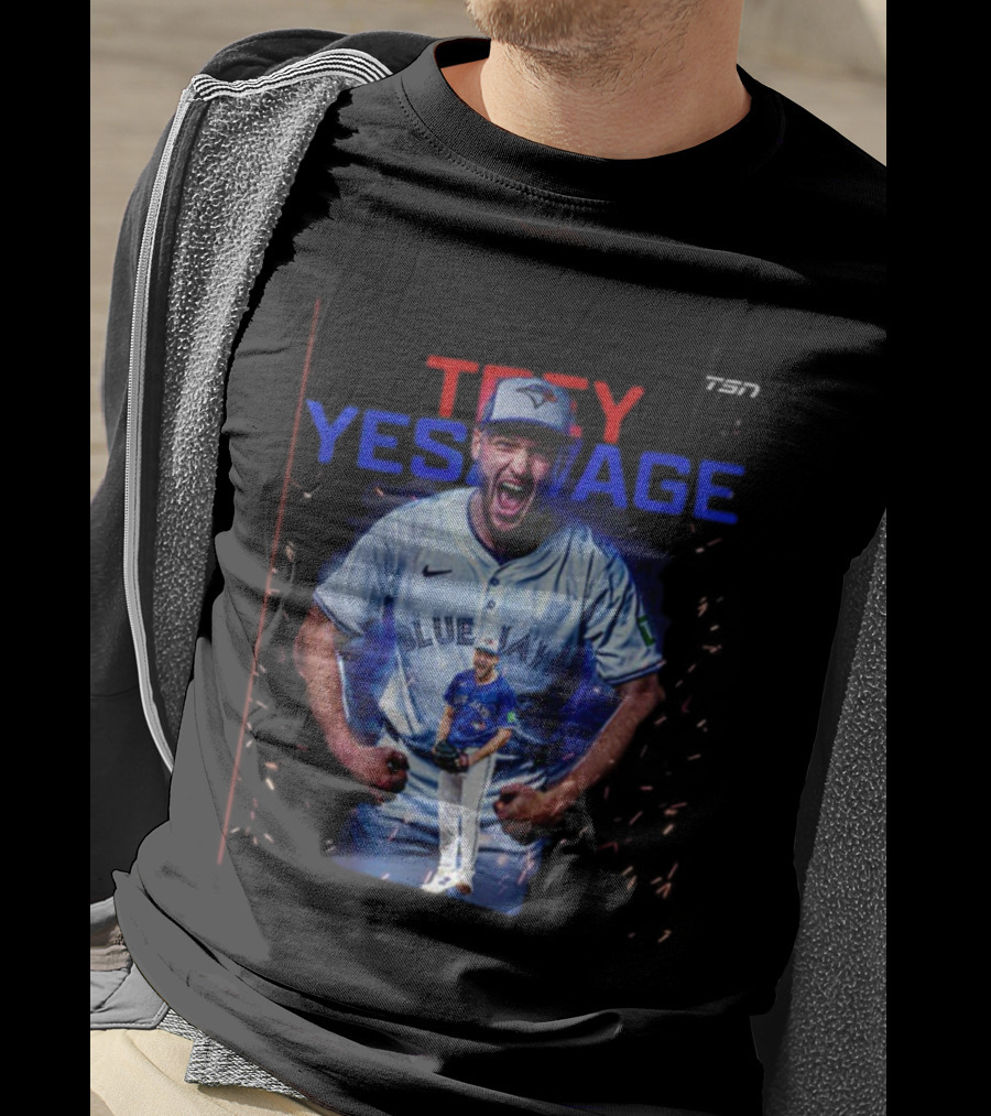 Trey Yesavage Blue Jays World Series Rookie Record 12 Strikeouts T-Shirt
