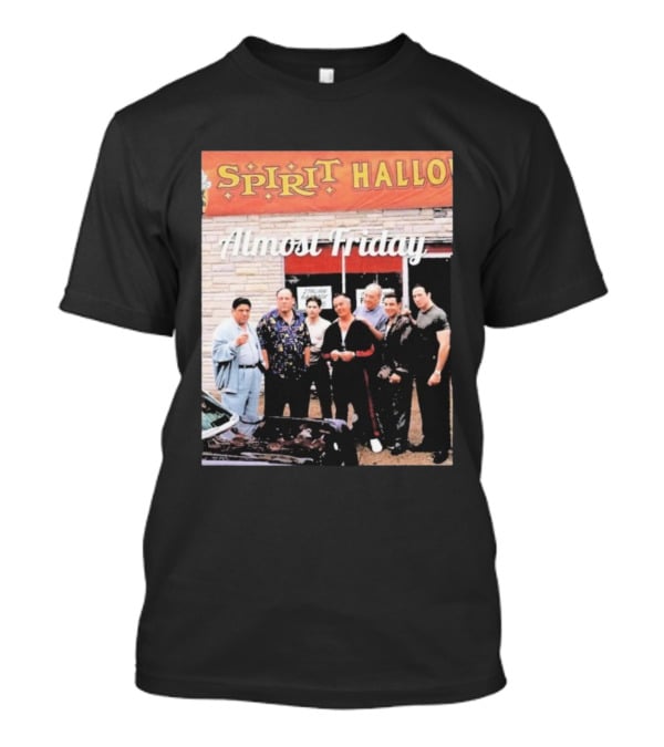 Almost Friday Sopranos Spirit Halloween Italian Eatery T-Shirt