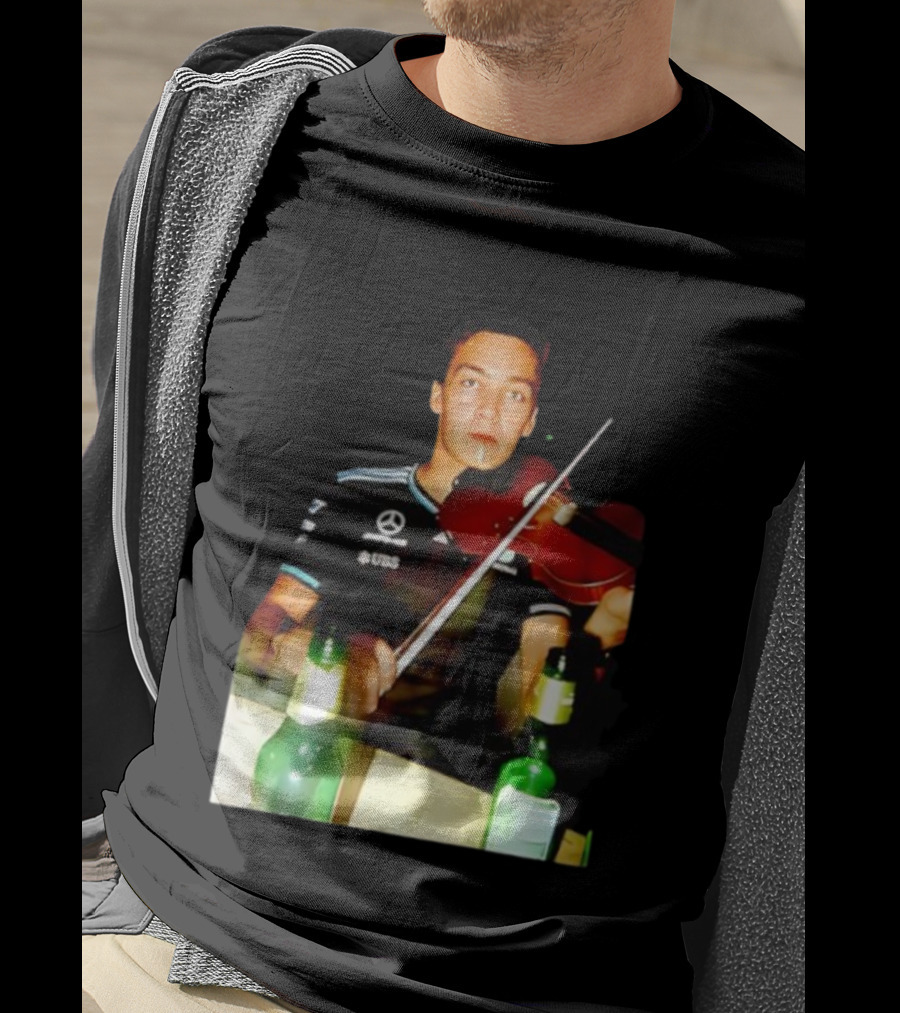 Mercedes George Russell Violin UBS Racing Team T-Shirt