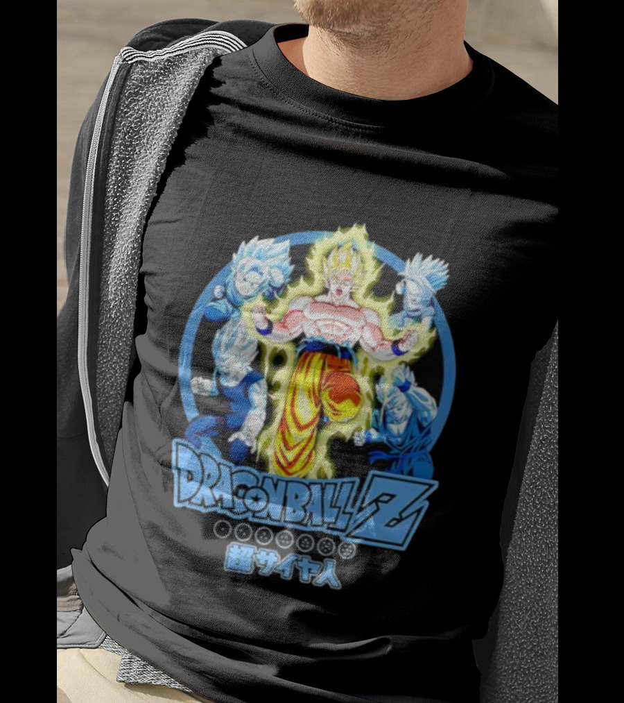 Dragon Ball Z Goku Super Saiyan Transformations T-Shirt