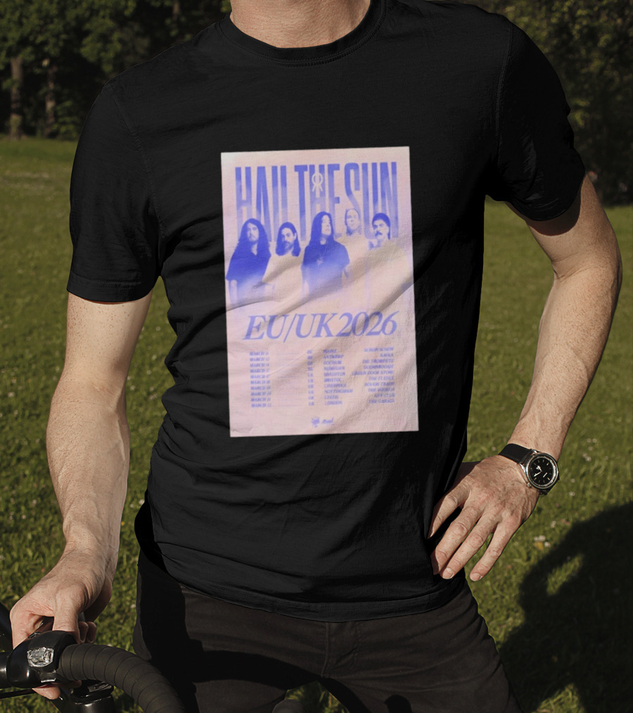 Hail The Sun EU UK 2026 Tour Dates March Concert Venues T-Shirt