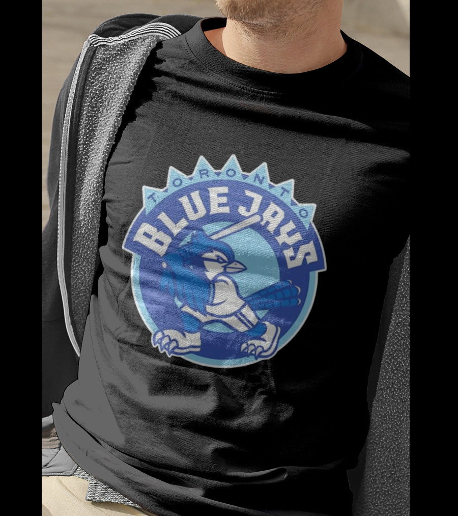 Toronto Blue Jays Vintage Bird Emblem T-Shirt