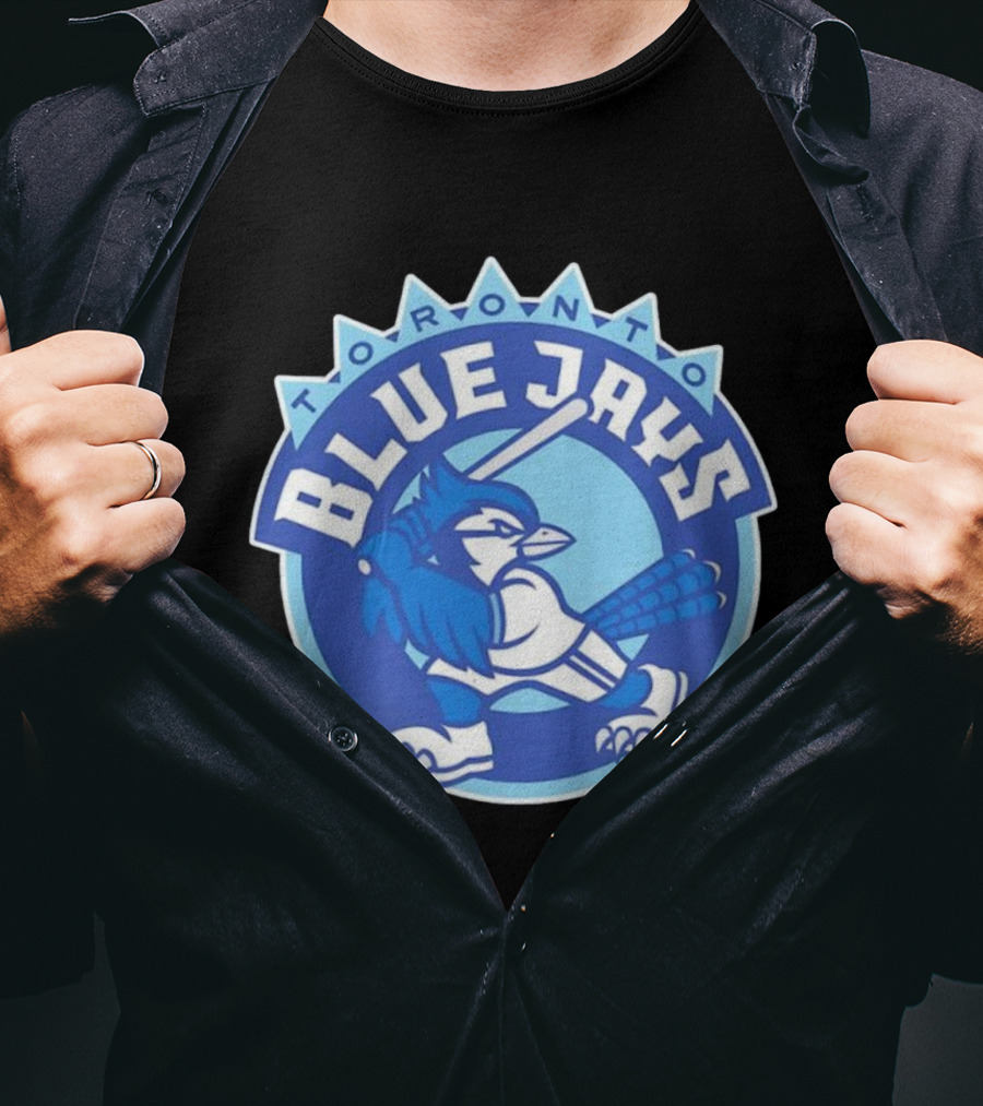 Toronto Blue Jays Vintage Bird Emblem T-Shirt