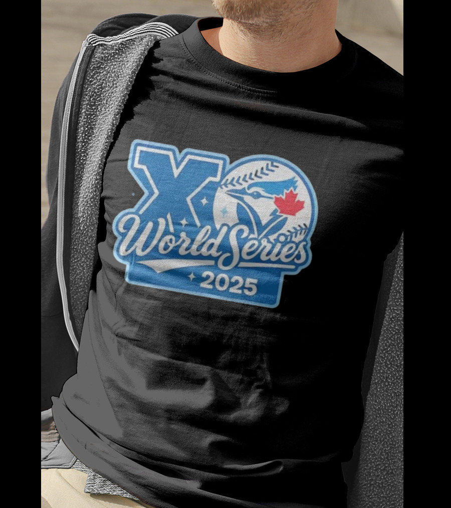 Toronto Blue Jays XO World Series 2025 Vintage Baseball Music Collab T-Shirt