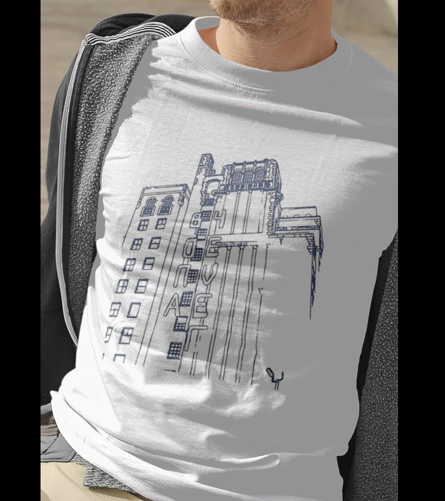 Bona 4Eva Hotel Building Neon Sign Design T-Shirt