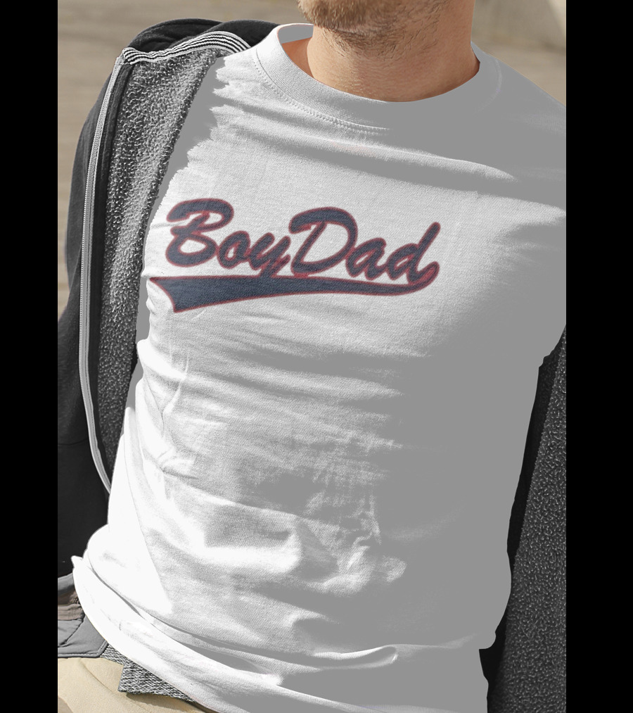 BoyDad Varsity Bold Script Style T-Shirt