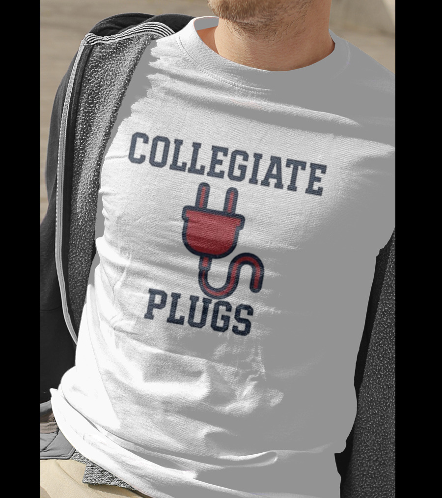 Collegiate Plugs University Power Connection T-Shirt