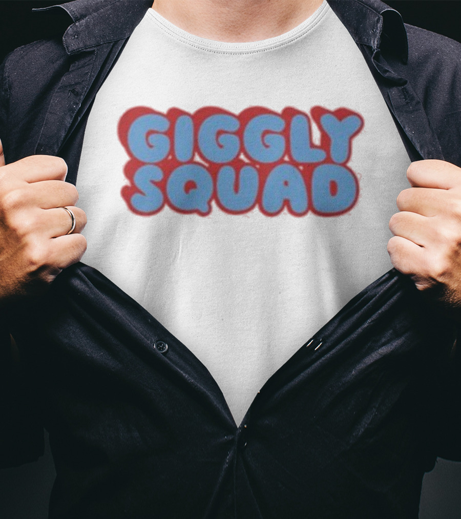 Giggly Squad Bubble Text T-Shirt