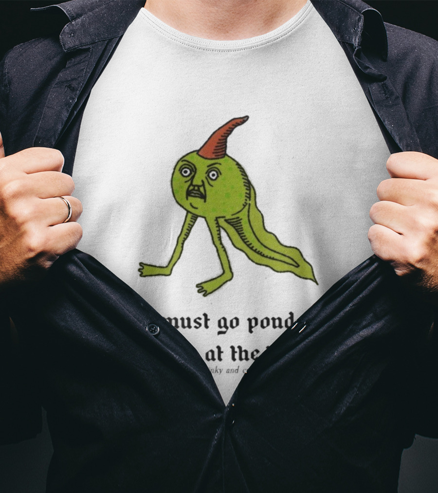 I Must Go Ponder This At The Bog Binky And Crumb Little Freaks T-Shirt