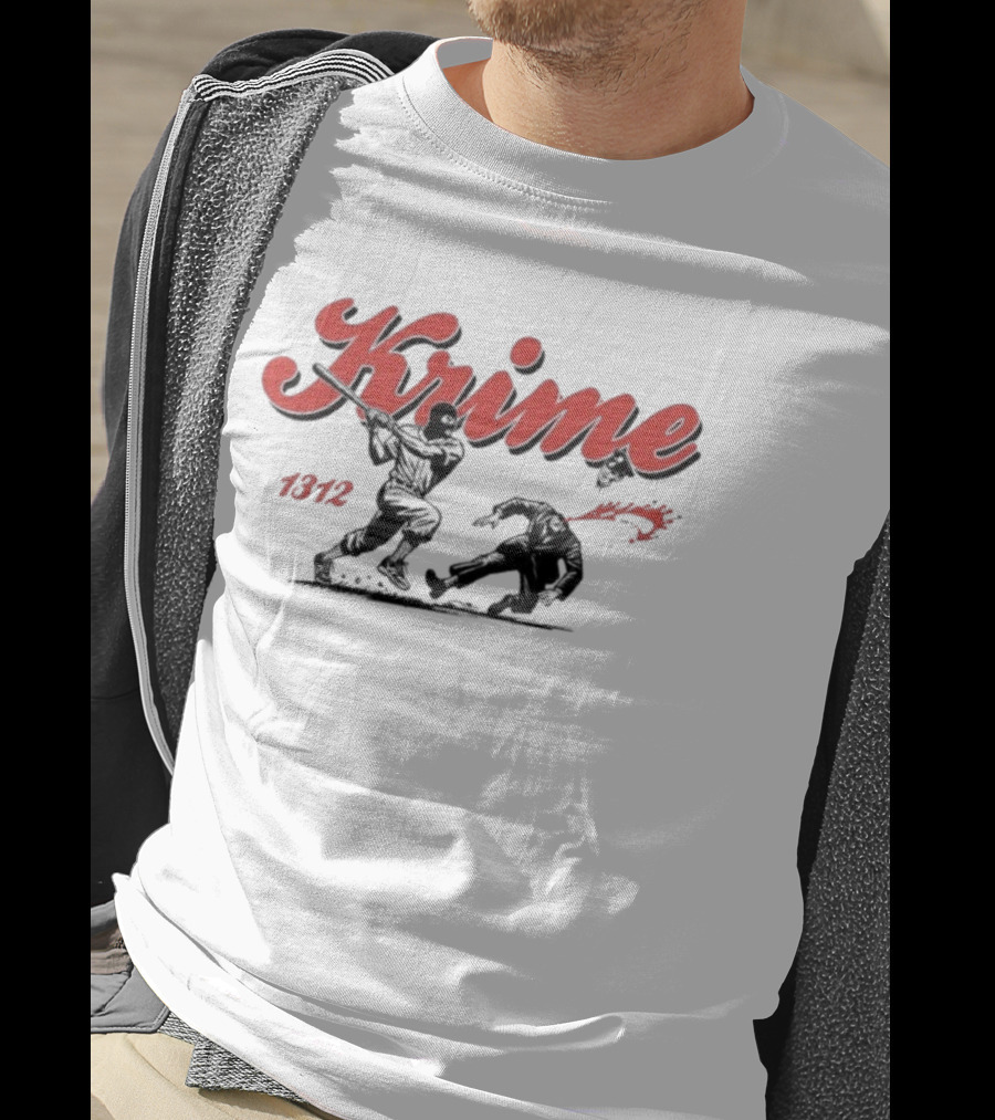 Krime 1312 Take A Swing Dynamic Action Pose T-Shirt