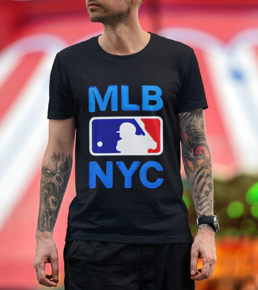 MLB NYC 2025 Baseball T-Shirt