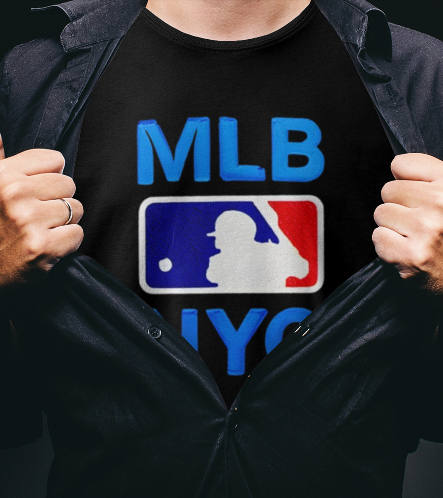 MLB NYC 2025 Baseball T-Shirt