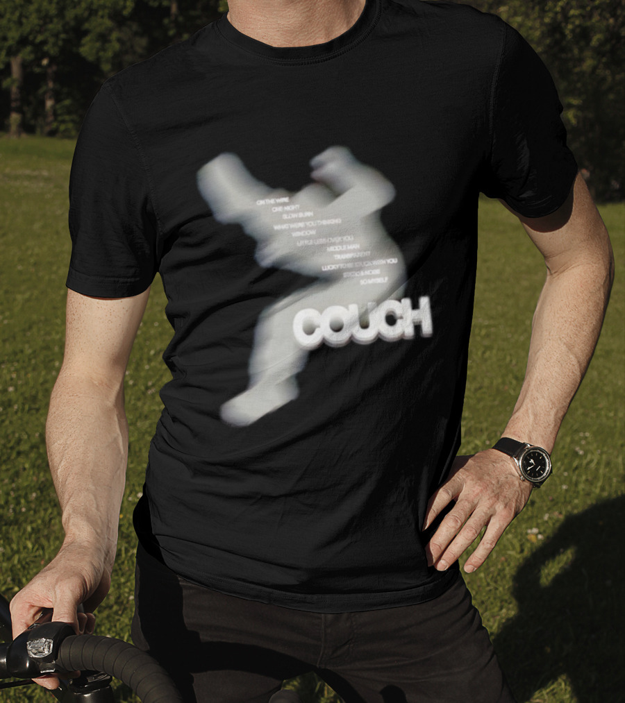 Couch Tracklist On The Wire One Night Slow Burn Middle Man Stuck In Noise T-Shirt