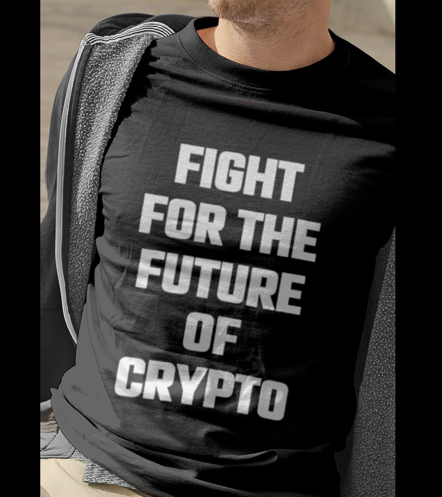 Fight For The Future Of Crypto Movement T-Shirt
