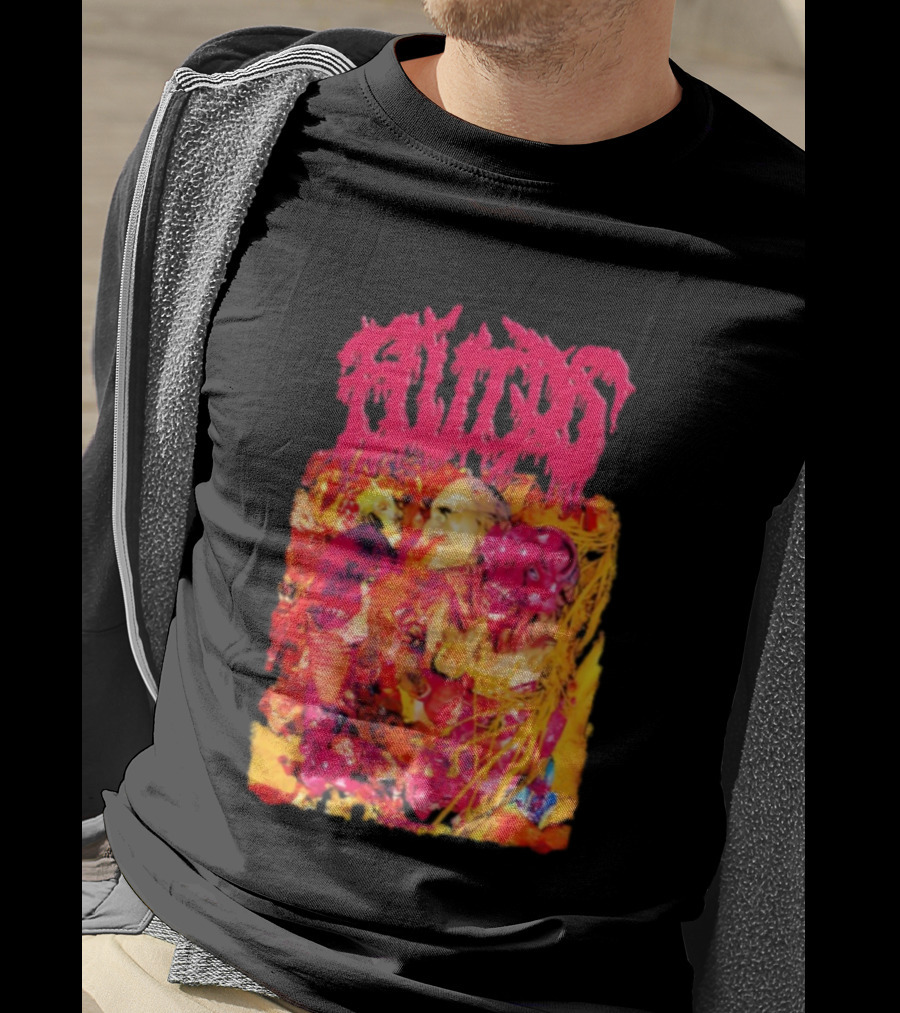 Fluids Ignorance Exalted Surreal Horror Illustration T-Shirt