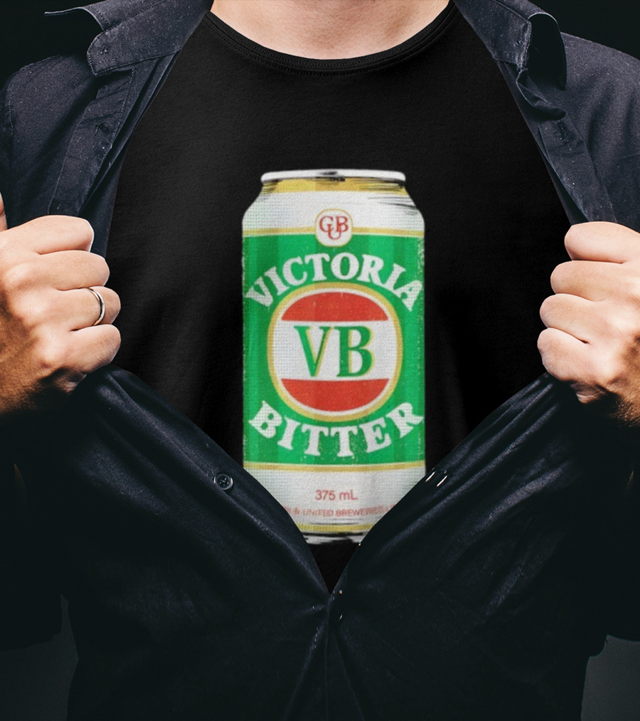 Victoria Bitter VB 375 ML Can GUB Carlton United Breweries T-Shirt