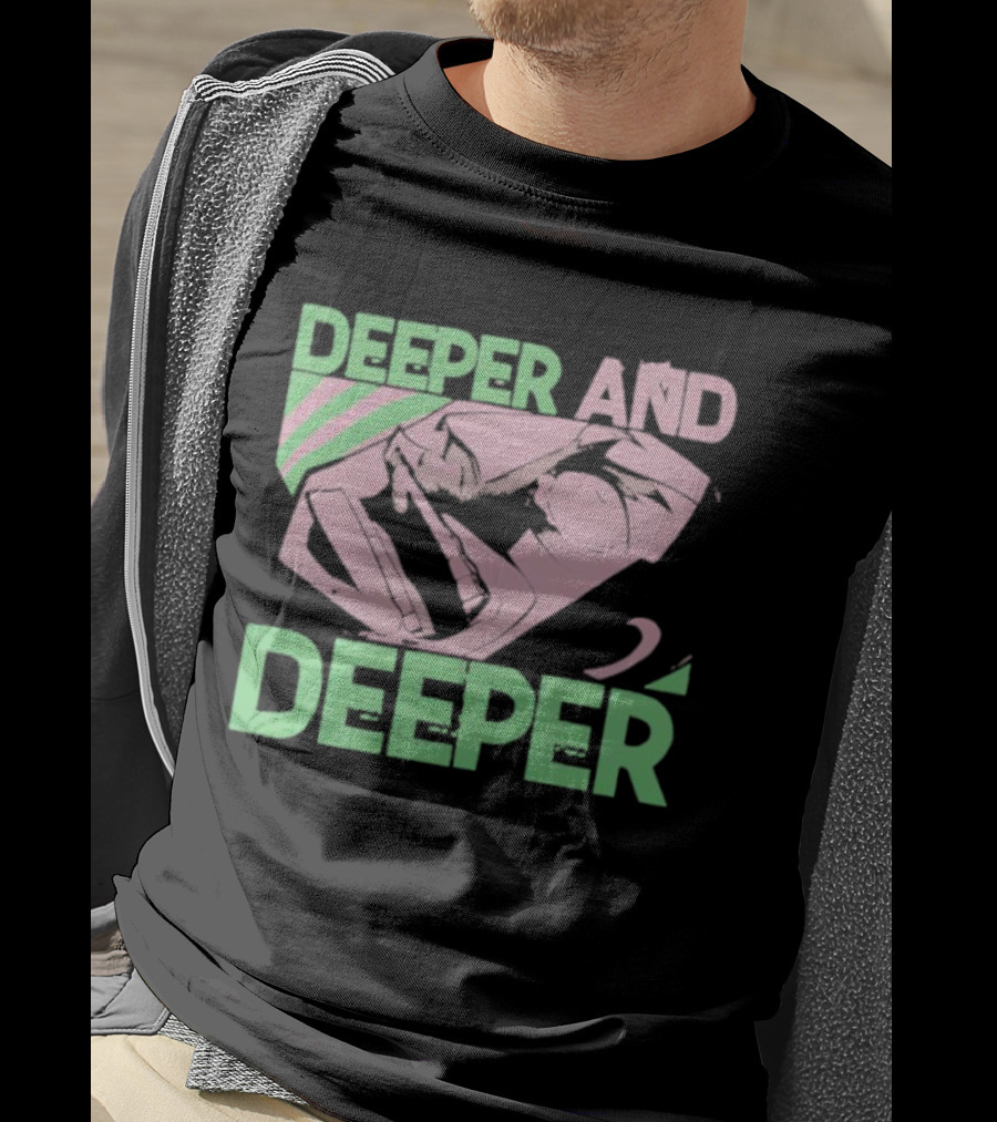 Gyakkyou Burai Kaiji Hakairoku-hen Deeper And Deeper Manga Art T-Shirt