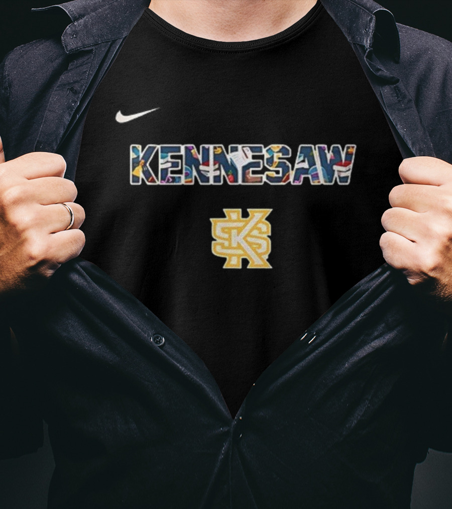 Kennesaw State KS Logo Teachers Teach Love Inspire Appreciation T-Shirt