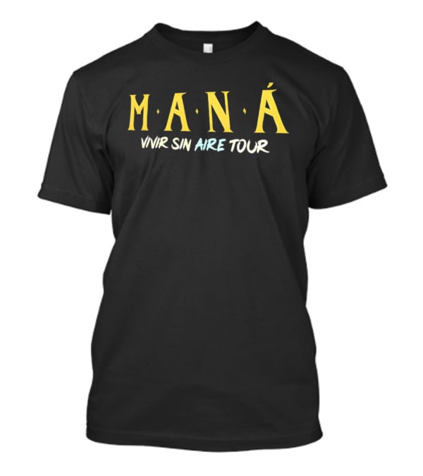 Maná Vivir Sin Aire Tour 2025 T-Shirt