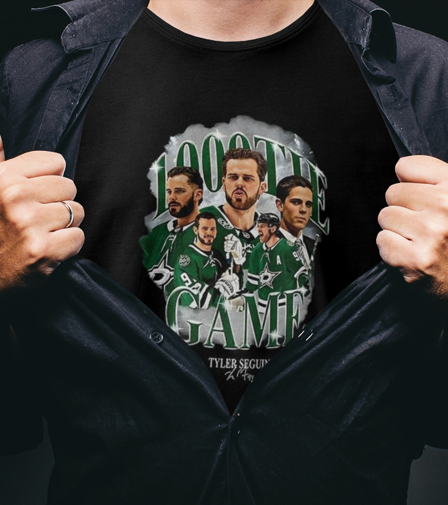 1000th Game Tyler Seguin Dallas Stars Signature T-Shirt