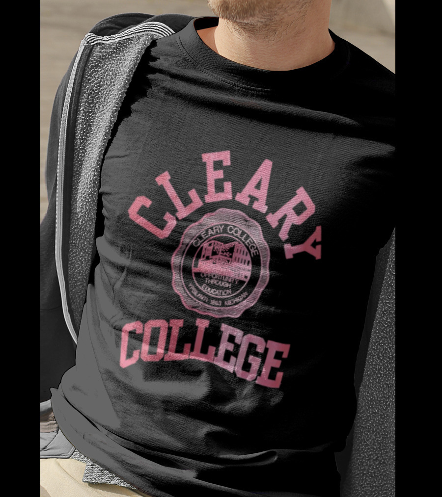 Cleary College Ypsilanti Michigan Opportunity Through Education 1983 T-Shirt