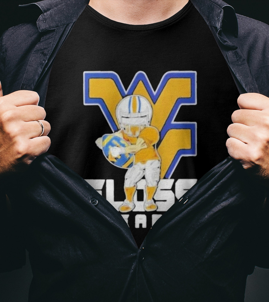 West Virginia Mountaineers Floss Like A Boss Football Celebration T-Shirt