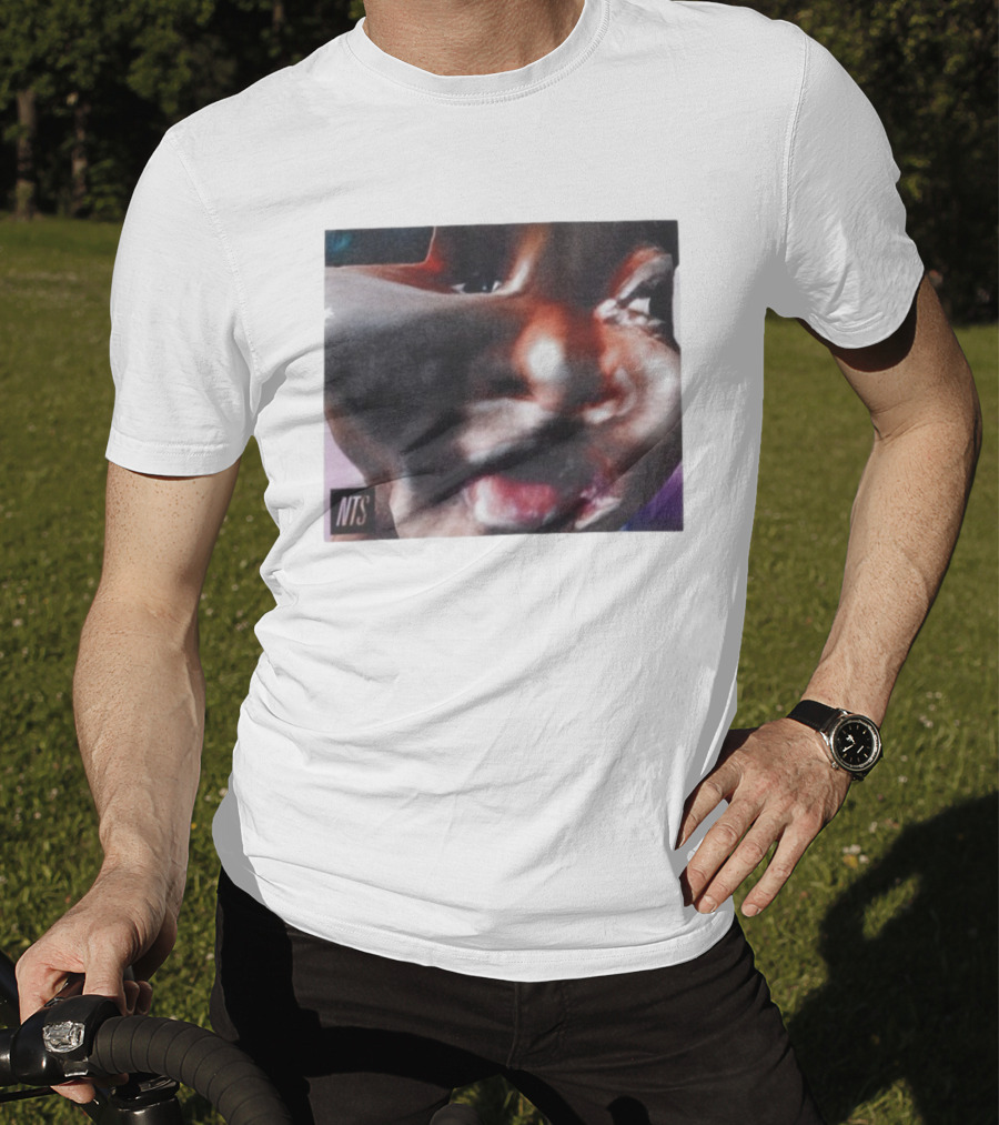 Frank Dorrey NTS Squish Face Distorted Portrait T-Shirt