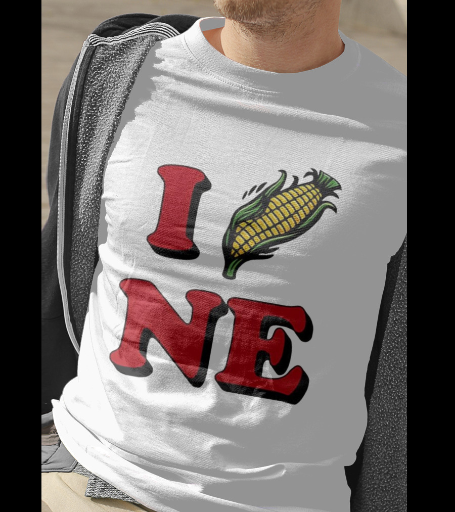 I Corn Ne University Of Nebraska Cornhuskers T-Shirt