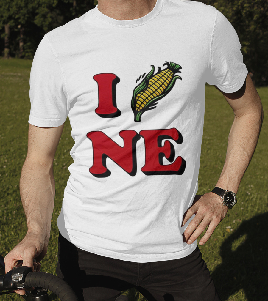 I Corn Ne University Of Nebraska Cornhuskers T-Shirt