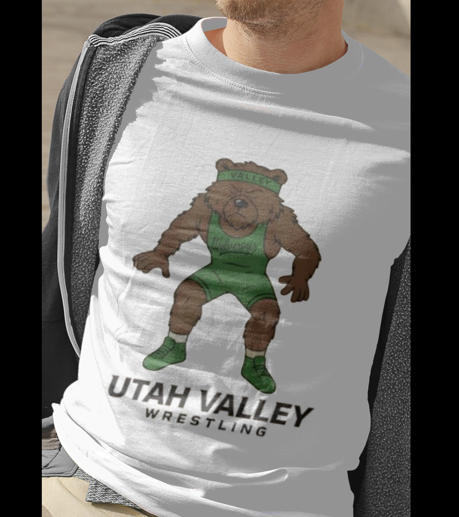 Utah Valley Wrestling Wolverines Bear Willy T-Shirt