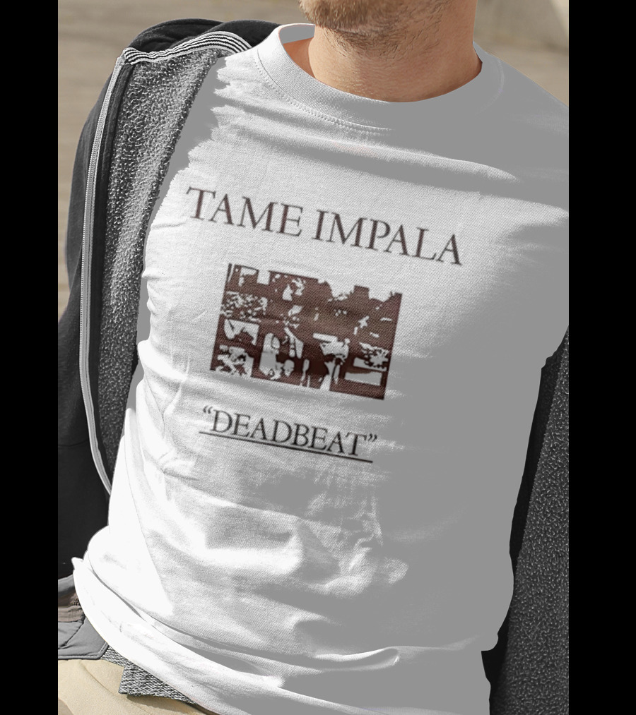 Tame Impala Deadbeat 2025 Tour Dates Schedule T-Shirt