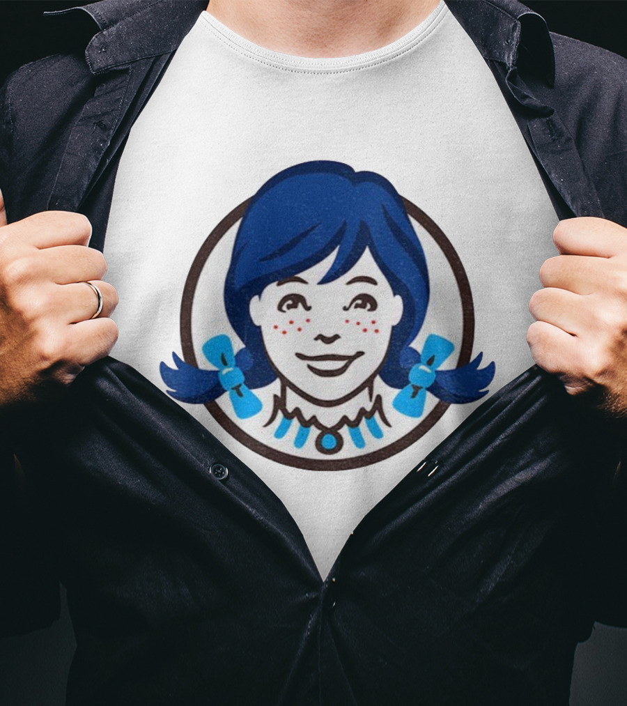 Wendy’s Blue Hair Toronto Blue Jays Fan Apparel T-Shirt