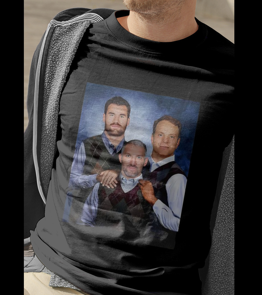 Alexander Ovechkin Tom Wilson John Carlson Step Brothers Portrait T-Shirt