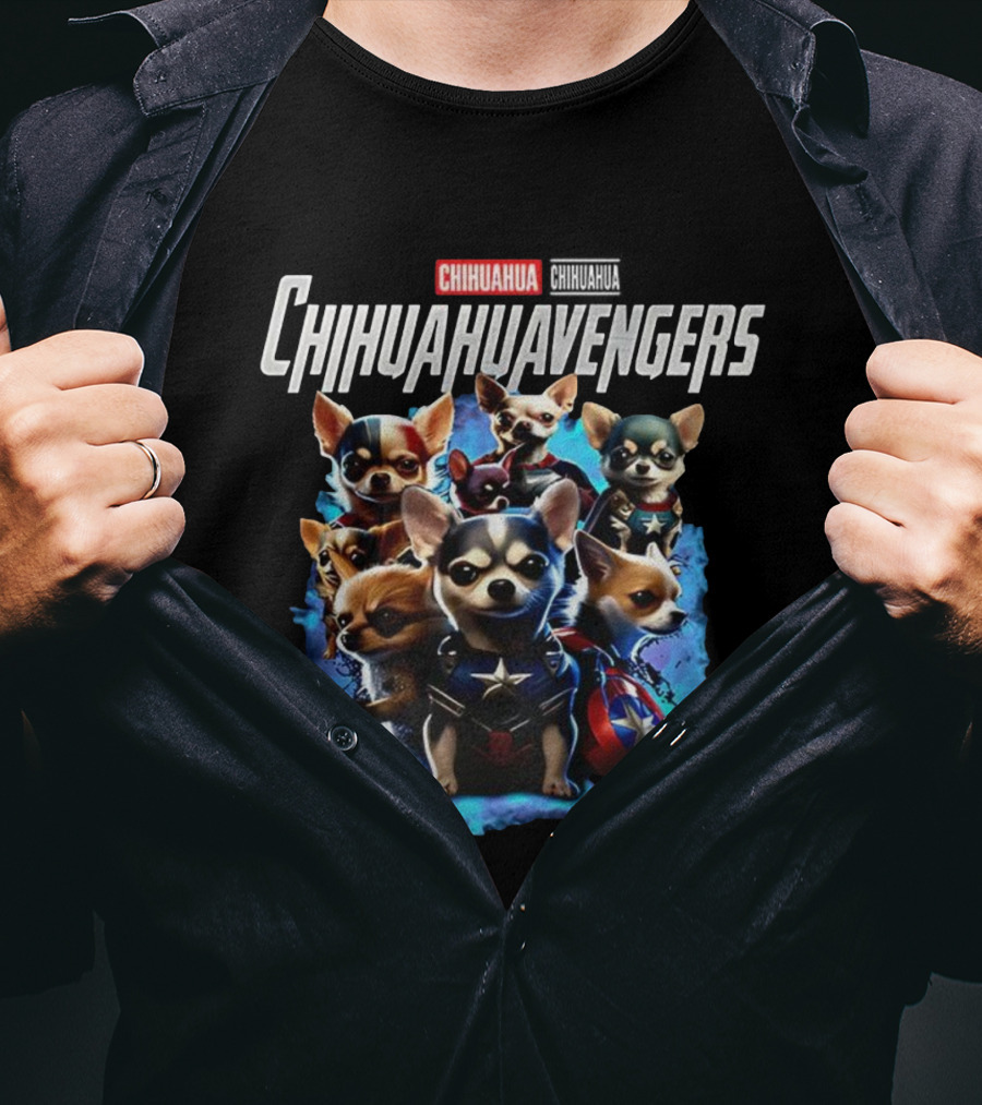 Chihuahuavengers Chihuahua Team Adventure T-Shirt