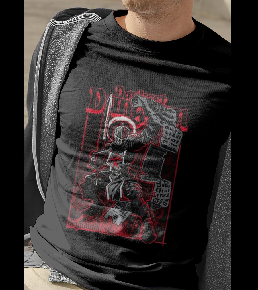 Darkest Dungeon Crusader Reynauld Knight Art T-Shirt