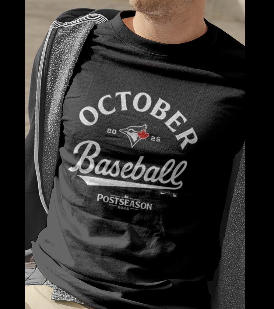 October Baseball Postseason Toronto Blue Jays 2023 Nike T-Shirt