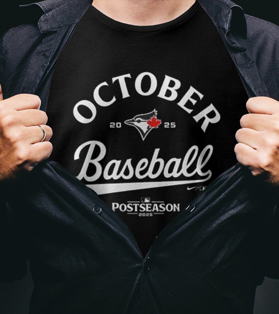 October Baseball Postseason Toronto Blue Jays 2023 Nike T-Shirt