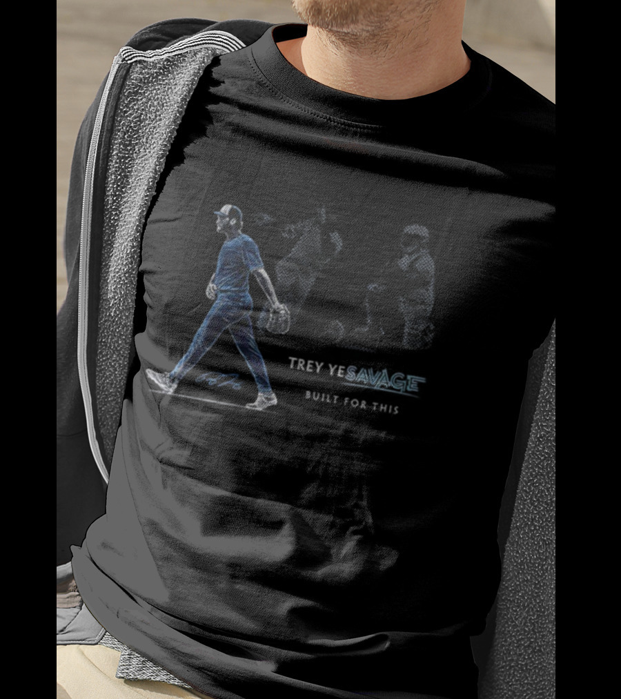 Trey Yesavage Built For This Signature Baseball Player Walking Determined Athletic Strength T-Shirt