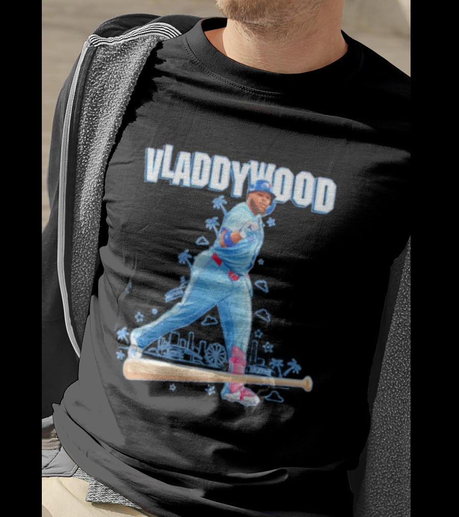 Vladdywood Vladimir Guerrero Jr. Toronto Blue Jays MLB Baseball Player Iconic Style T-Shirt