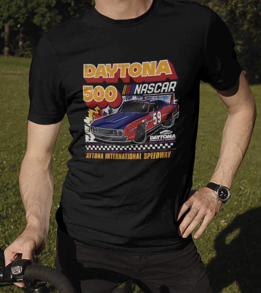 Daytona 500 NASCAR Race Car 59 Daytona International Speedway T-Shirt