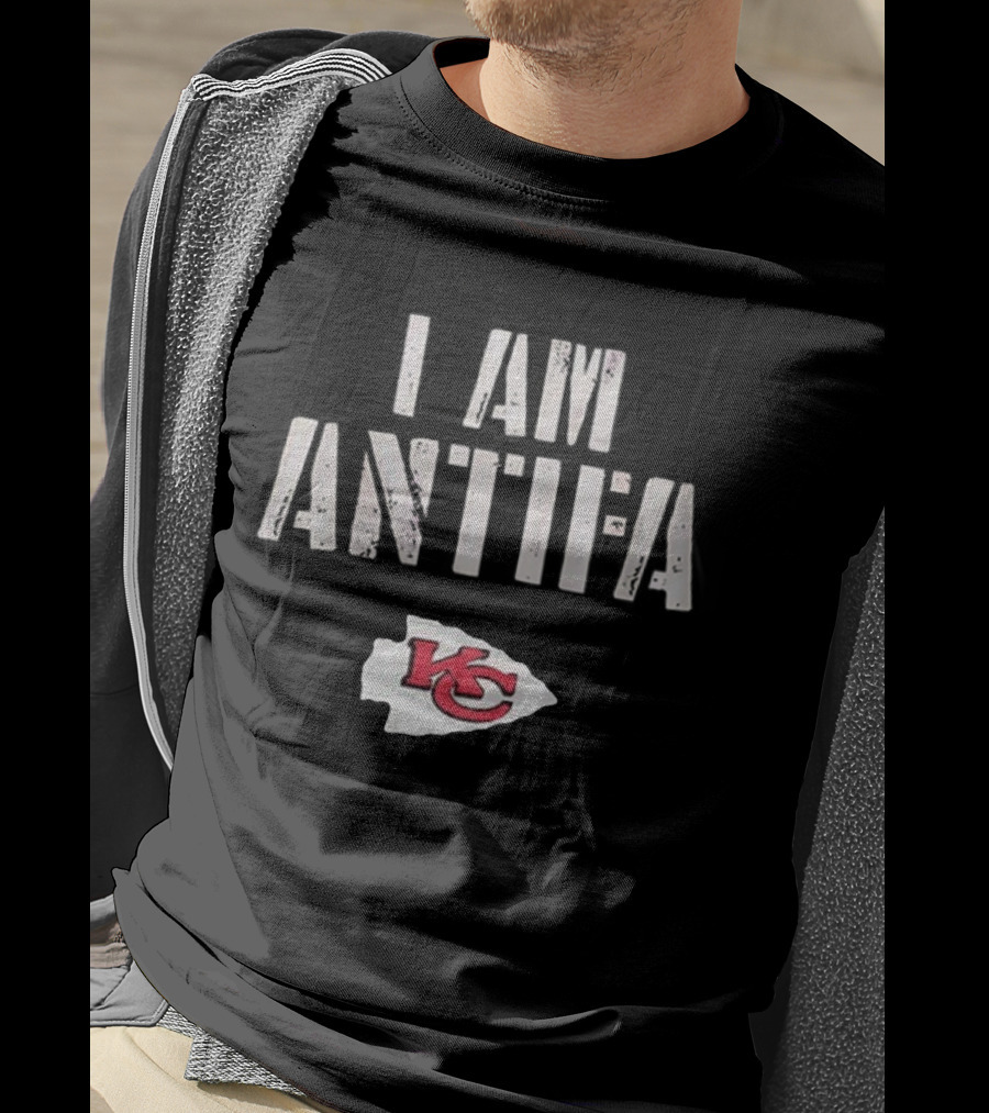 Kansas City Chiefs I Am Antifa Against Fascism KC Arrowhead T-Shirt