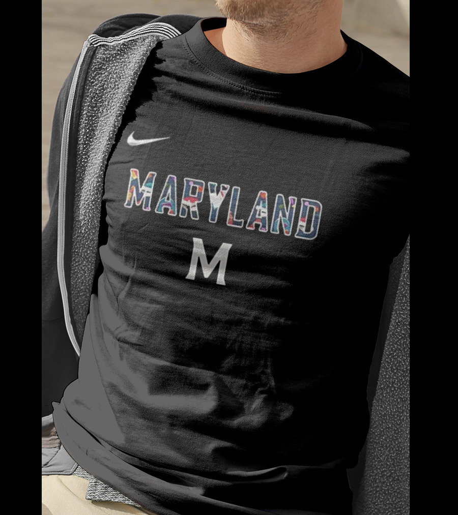 Maryland Terrapins Teach Love Inspire 2025 Nike T-Shirt