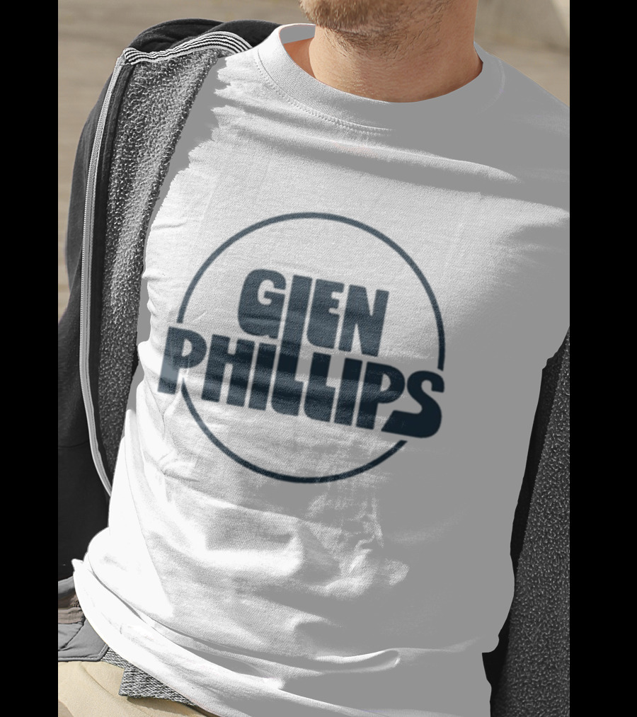 Glen Phillips Retro Circle Design T-Shirt