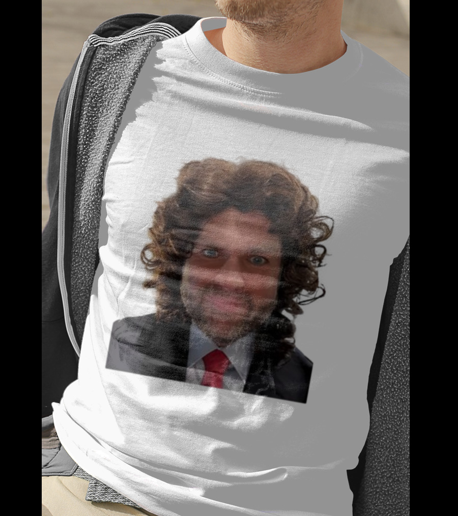 JD Vance Wavy Hair Humor Halloween T-Shirt