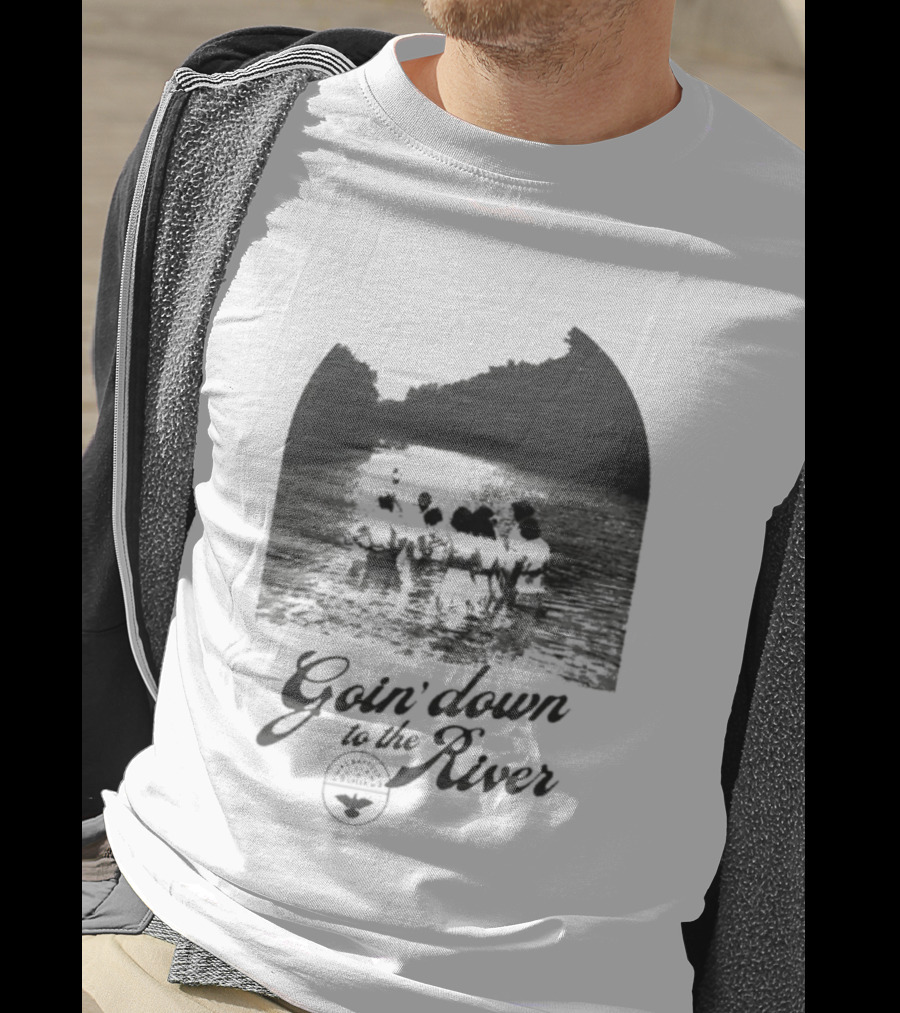 Goin' Down To The River Baptism Scene T-Shirt